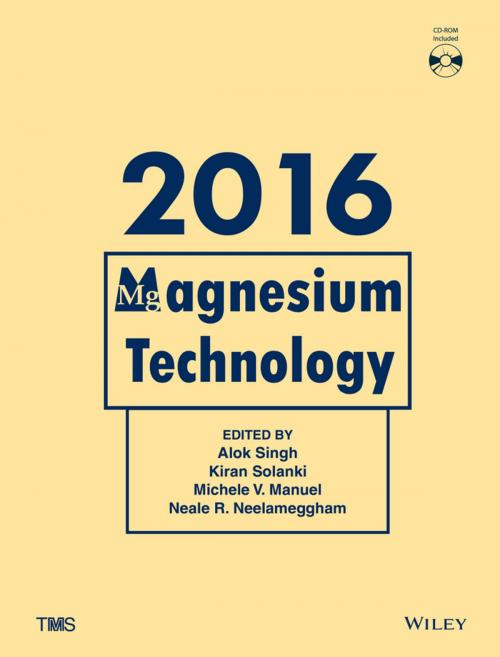 Cover of the book Magnesium Technology 2016 by , Wiley