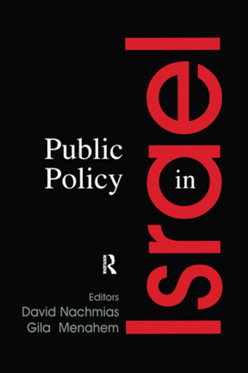 Cover of the book Public Policy in Israel by , Taylor and Francis
