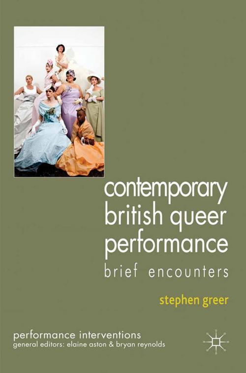 Cover of the book Contemporary British Queer Performance by S. Greer, Palgrave Macmillan UK