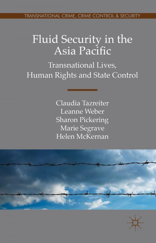 Cover of the book Fluid Security in the Asia Pacific by Claudia Tazreiter, Leanne Weber, Sharon Pickering, Marie Segrave, Helen McKernan, Palgrave Macmillan UK