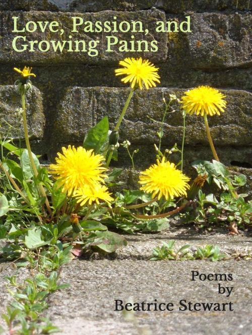 Cover of the book Love, Passion, and Growing Pains by Beatrice Stewart, Painted Hippo Studio