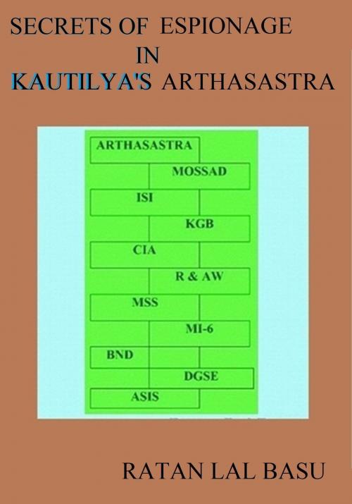 Cover of the book Secrets of Espionage in Kautilya's Arthasastra by Ratan Lal Basu, Ratan Lal Basu