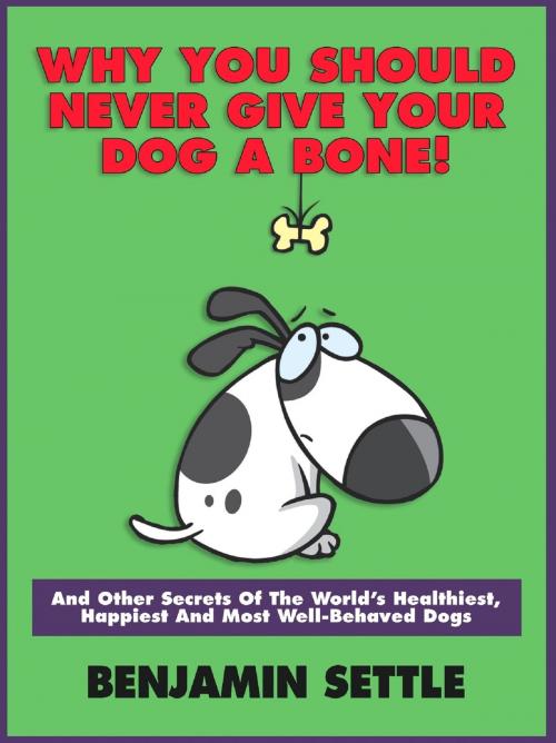 Cover of the book Why You Should Never Give Your Dog a Bone and Other Secrets of the World’s Healthiest, Happiest, and Most Well-Behaved Dogs by Ben Settle, MakeRight Publishing