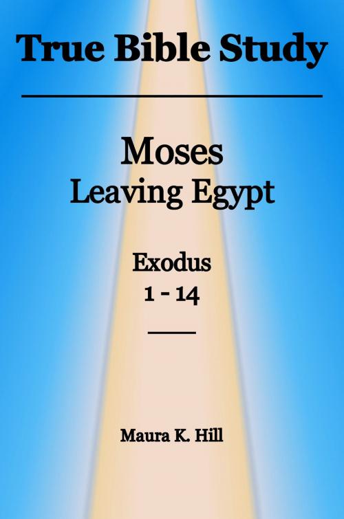 Cover of the book True Bible Study: Moses leaving Egypt Exodus 1-14 by Maura K. Hill, Maura K. Hill