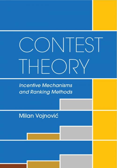 Cover of the book Contest Theory by Milan Vojnović, Cambridge University Press