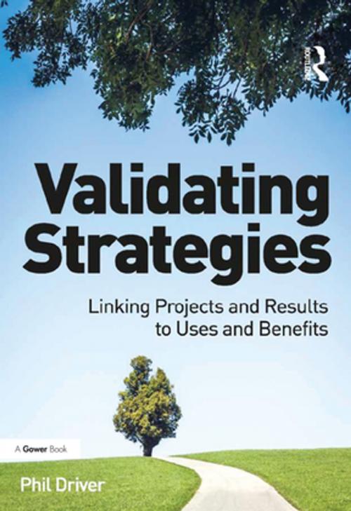 Cover of the book Validating Strategies by Phil Driver, Taylor and Francis