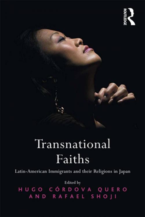 Cover of the book Transnational Faiths by Hugo Córdova Quero, Rafael Shoji, Taylor and Francis