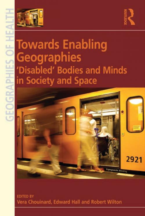 Cover of the book Towards Enabling Geographies by Edward Hall, Taylor and Francis