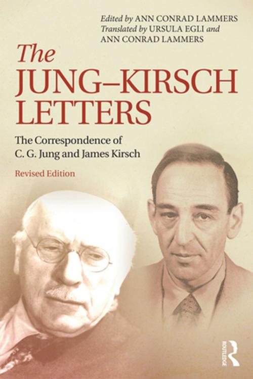 Cover of the book The Jung-Kirsch Letters by Ann Conrad Lammers, Taylor and Francis