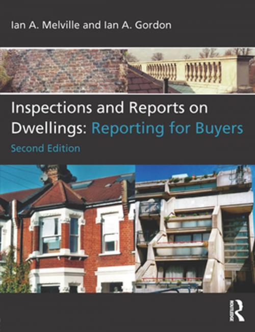 Cover of the book Inspections and Reports on Dwellings by Ian A. Melville, Ian A. Gordon, CRC Press
