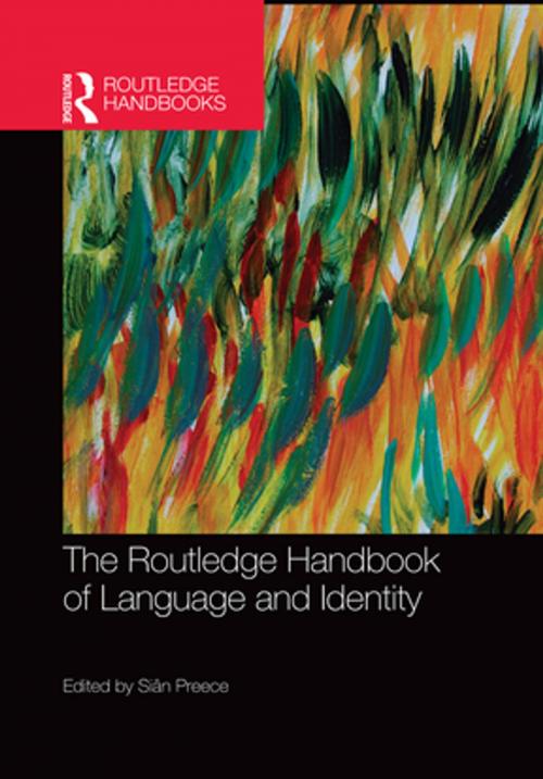 Cover of the book The Routledge Handbook of Language and Identity by , Taylor and Francis