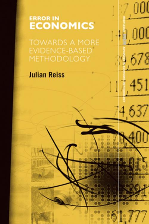 Cover of the book Error in Economics by Julian Reiss, Taylor and Francis