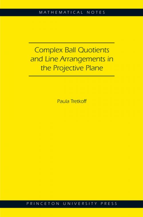 Cover of the book Complex Ball Quotients and Line Arrangements in the Projective Plane (MN-51) by Paula Tretkoff, Hans-Christoph Im Hof, Princeton University Press