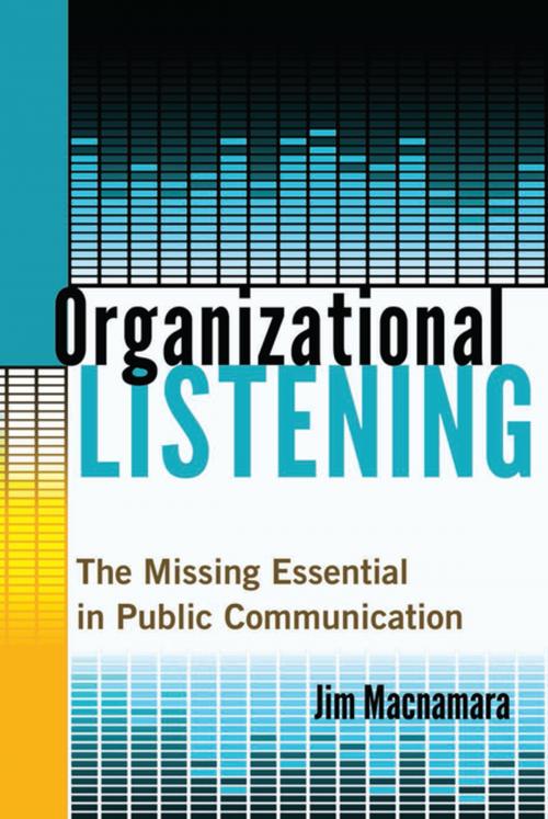 Cover of the book Organizational Listening by Jim Macnamara, Peter Lang