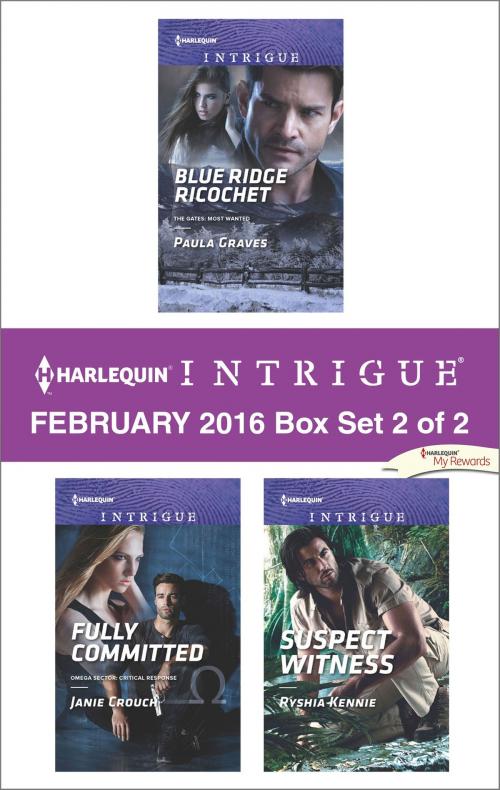 Cover of the book Harlequin Intrigue February 2016 - Box Set 2 of 2 by Paula Graves, Janie Crouch, Ryshia Kennie, Harlequin