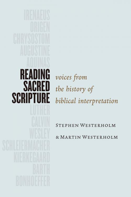 Cover of the book Reading Sacred Scripture by Stephen Westerholm, Martin Westerholm, Wm. B. Eerdmans Publishing Co.