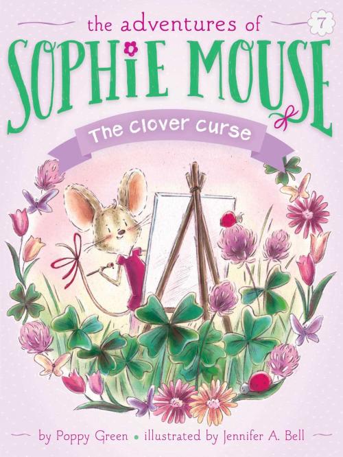 Cover of the book The Clover Curse by Poppy Green, Little Simon