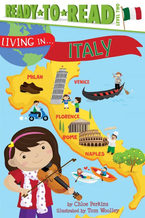 Cover of the book Living in . . . Italy by Chloe Perkins, Simon Spotlight