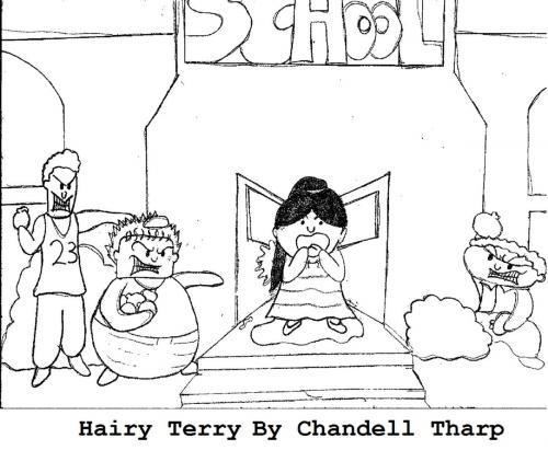Cover of the book Hairy Terry by Chandell Tharp Sr., BookBaby