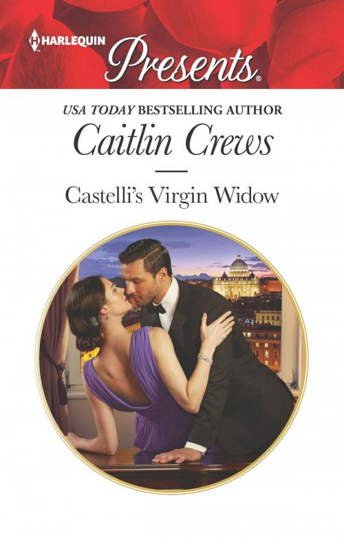Cover of the book Castelli's Virgin Widow by Caitlin Crews, Harlequin