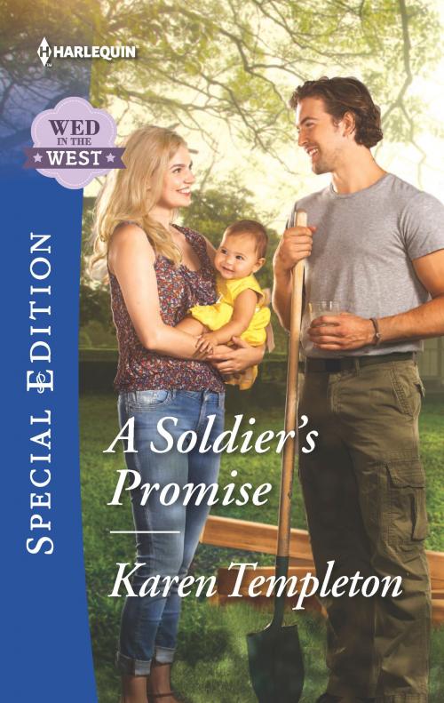 Cover of the book A Soldier's Promise by Karen Templeton, Harlequin