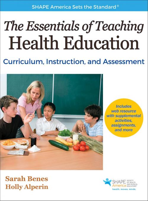 Cover of the book The Essentials of Teaching Health Education by Sarah Benes, Holly Alperin, Human Kinetics, Inc.