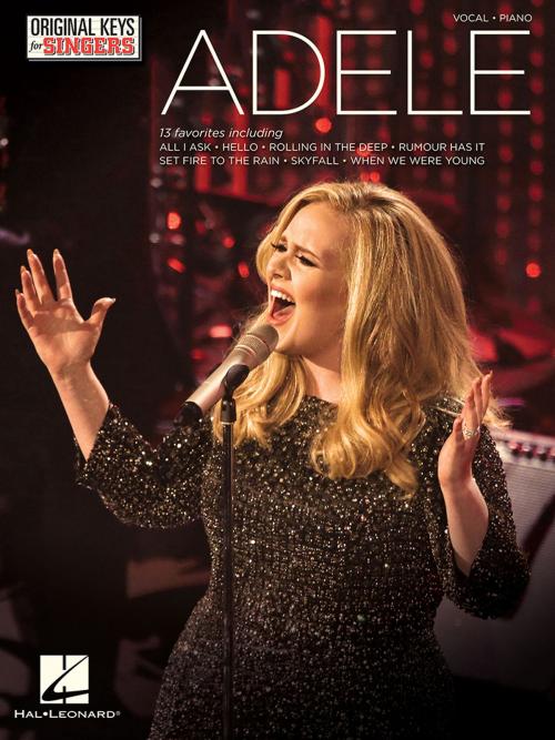 Cover of the book Adele - Original Keys for Singers by Adele, Hal Leonard