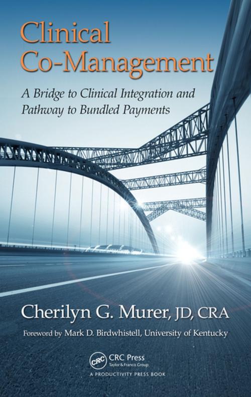 Cover of the book Clinical Co-Management by Cherilyn G. Murer, JD, CRA, CRC Press