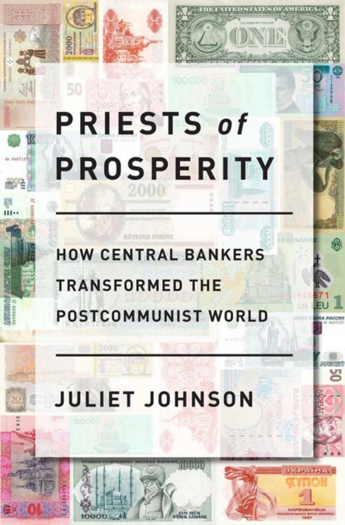 Cover of the book Priests of Prosperity by Juliet Johnson, Cornell University Press