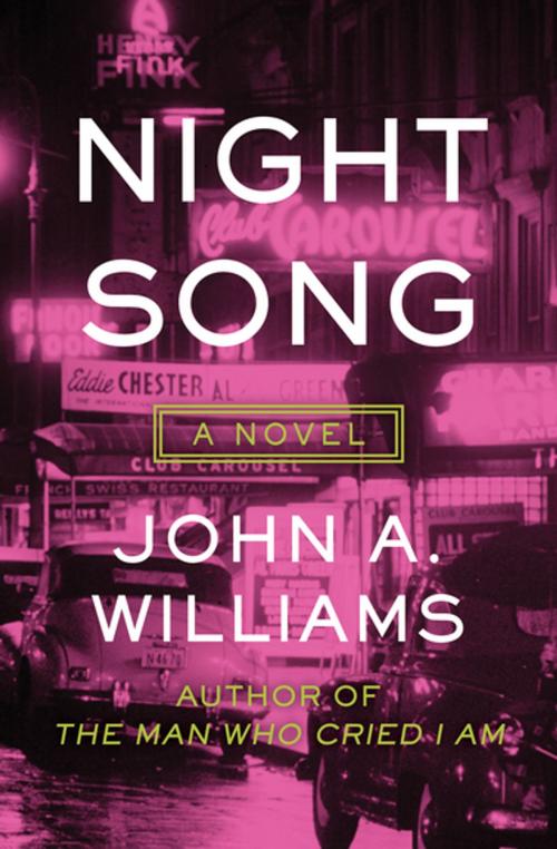 Cover of the book Night Song by John A. Williams, Open Road Media