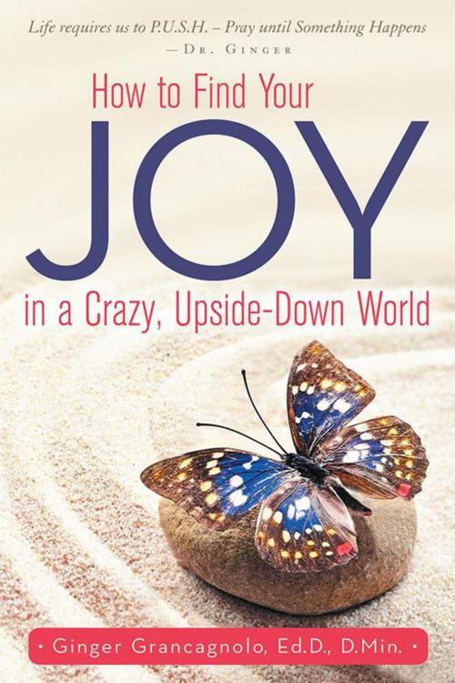 Cover of the book How to Find Your Joy in a Crazy, Upside-Down World by Ginger Grancagnolo, Ed.D., D.Min., Balboa Press