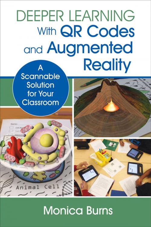 Cover of the book Deeper Learning With QR Codes and Augmented Reality by Monica Burns, SAGE Publications