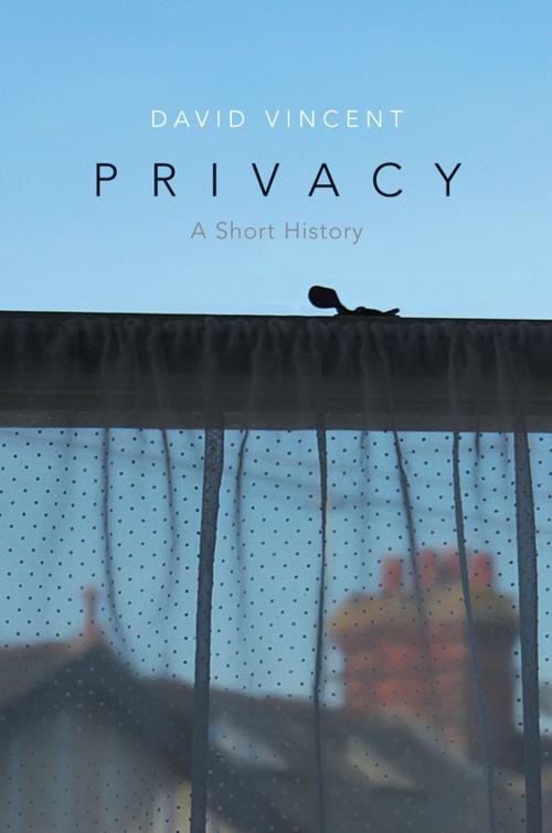 Cover of the book Privacy by David Vincent, Wiley