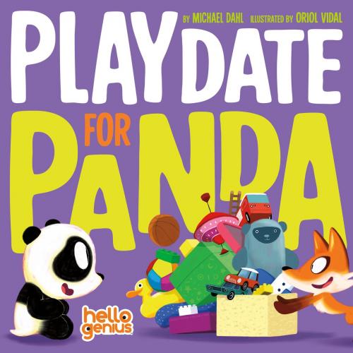 Cover of the book Playdate for Panda by Michael Dahl, Capstone