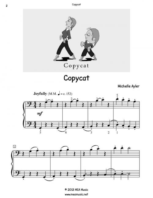 Cover of the book Copycat by Michelle Ayler, MEA Music
