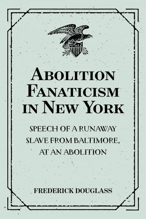 Cover of the book Abolition Fanaticism in New York: Speech of a Runaway Slave from Baltimore, at an Abolition: Meeting in New York, Held May 11, 1847 by Frederick Douglass, Krill Press