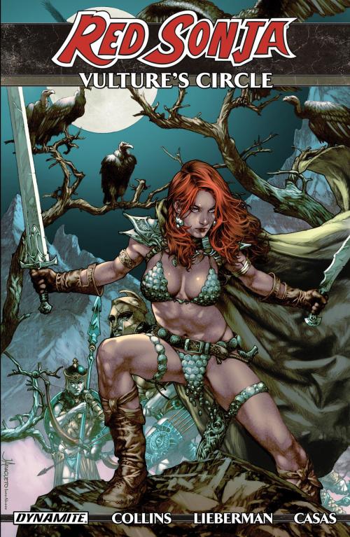 Cover of the book Red Sonja: Vulture's Circle by Nancy Collins, Dynamite Entertainment