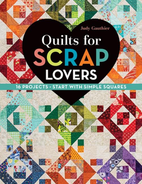 Cover of the book Quilts for Scrap Lovers by Judy Gauthier, C&T Publishing