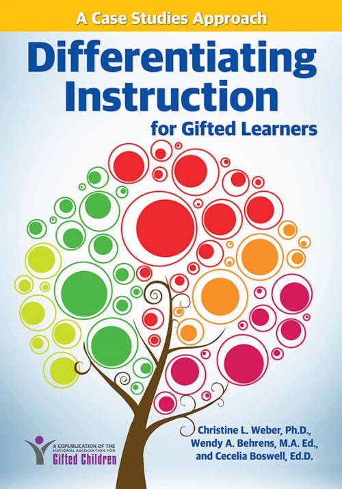 Cover of the book Differentiating Instruction for Gifted Learners by Christine Weber, Wendy Behrens, Cecelia Boswell, Ed.D., Sourcebooks