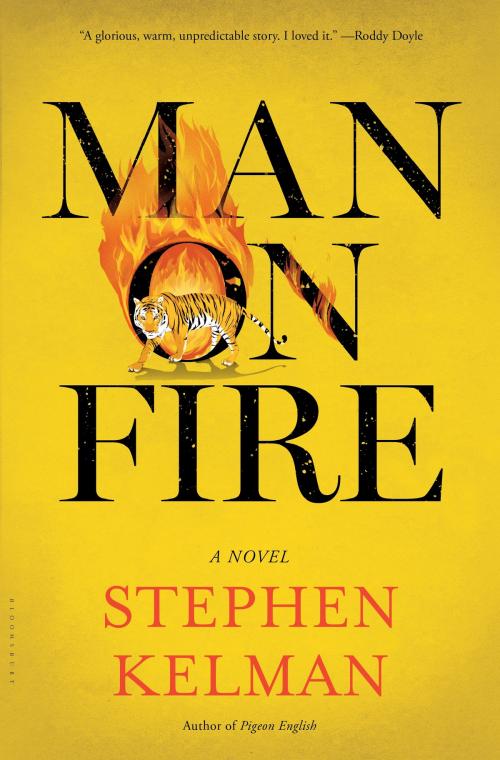 Cover of the book Man on Fire by Stephen Kelman, Bloomsbury Publishing