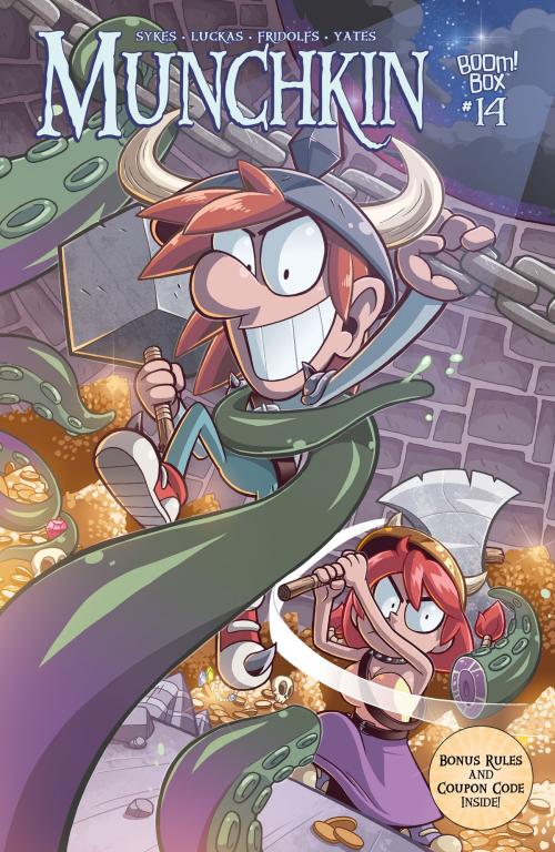 Cover of the book Munchkin #14 by Steve Jackson, Will Hindmarch, Len Peralta, BOOM! Box