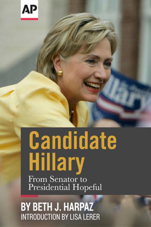 Cover of the book Candidate Hillary by The Associated Press, Beth J. Harpaz, Diversion Books