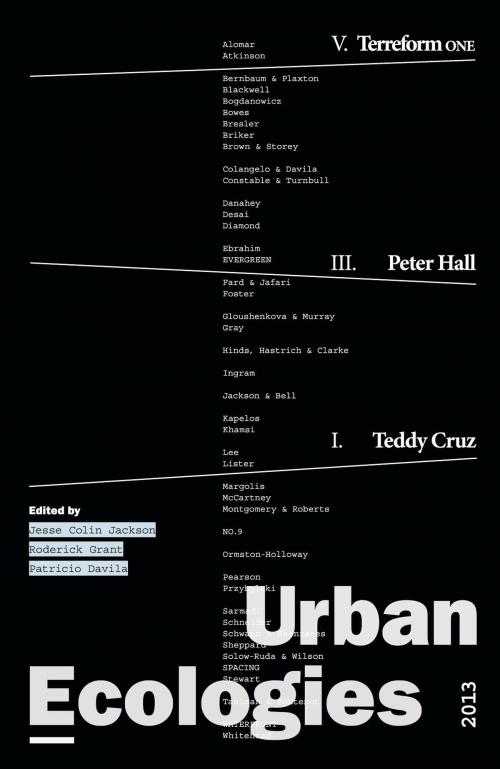 Cover of the book Urban Ecologies 2013 by , OCAD University
