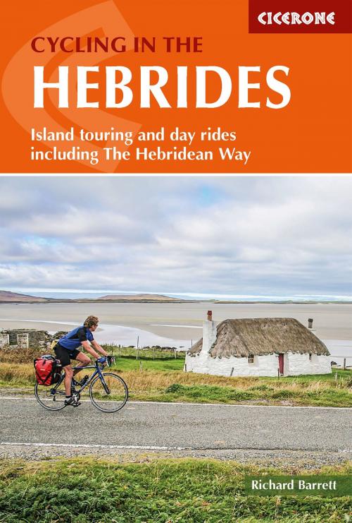 Cover of the book Cycling in the Hebrides by Richard Barrett, Cicerone Press