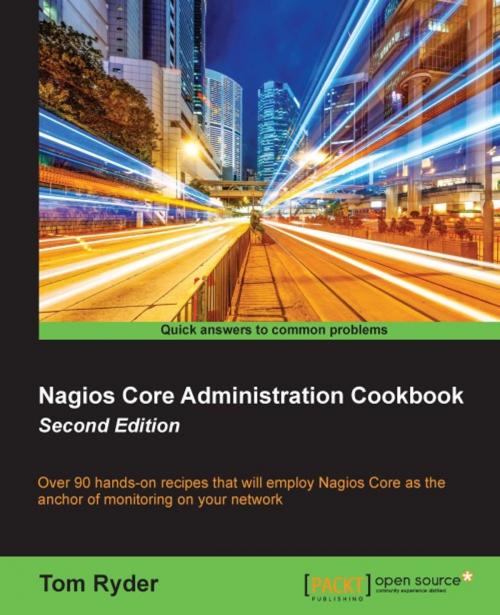 Cover of the book Nagios Core Administration Cookbook - Second Edition by Tom Ryder, Packt Publishing