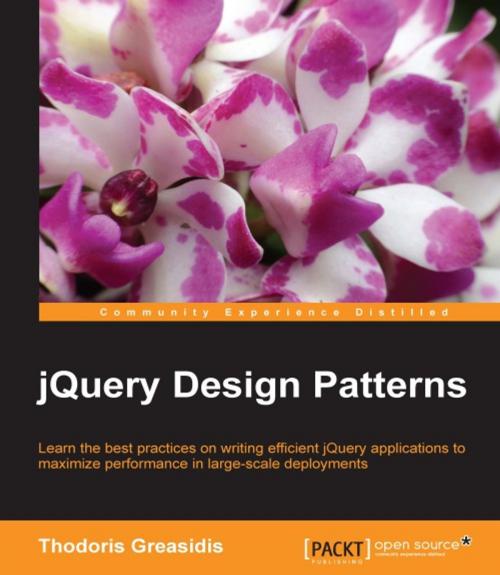 Cover of the book jQuery Design Patterns by Thodoris Greasidis, Packt Publishing