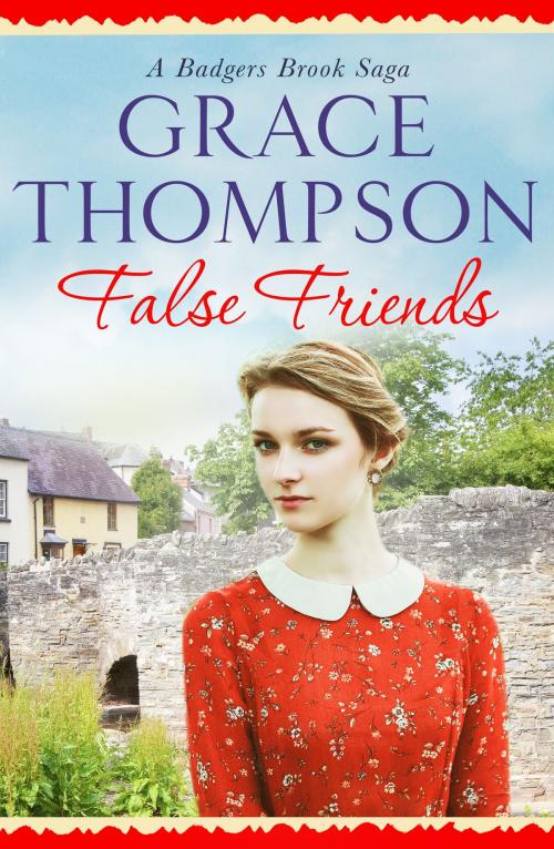 Cover of the book False Friends by Grace Thompson, Canelo