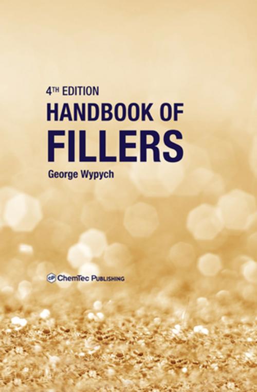 Cover of the book Handbook of Fillers by George Wypych, Elsevier Science