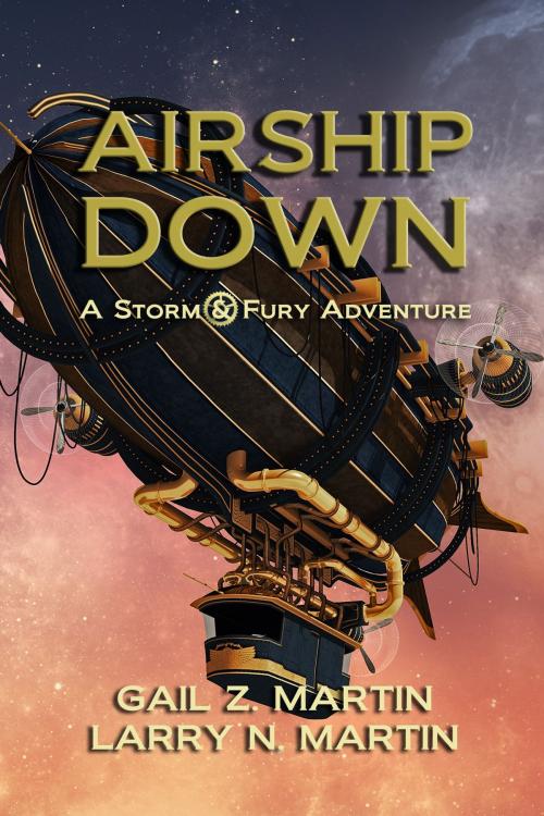 Cover of the book Airship Down by Gail Z. Martin, Larry N. Martin, DreamSpinner Communications