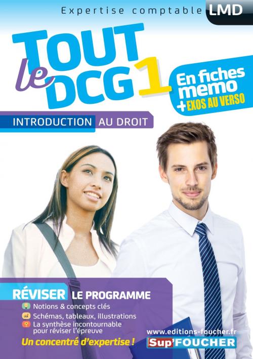 Cover of the book Tout le DCG 1 - Introduction au droit by Françoise Rouaix, Alain Burlaud, Foucher